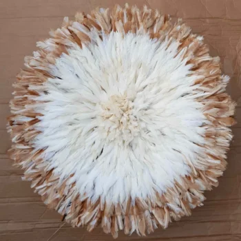 tan white Juju hat