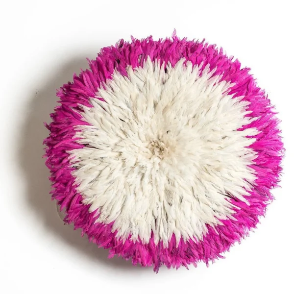 White Pink juju hat