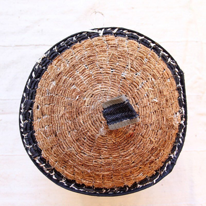 Natural tan black white juju hat - Image 6