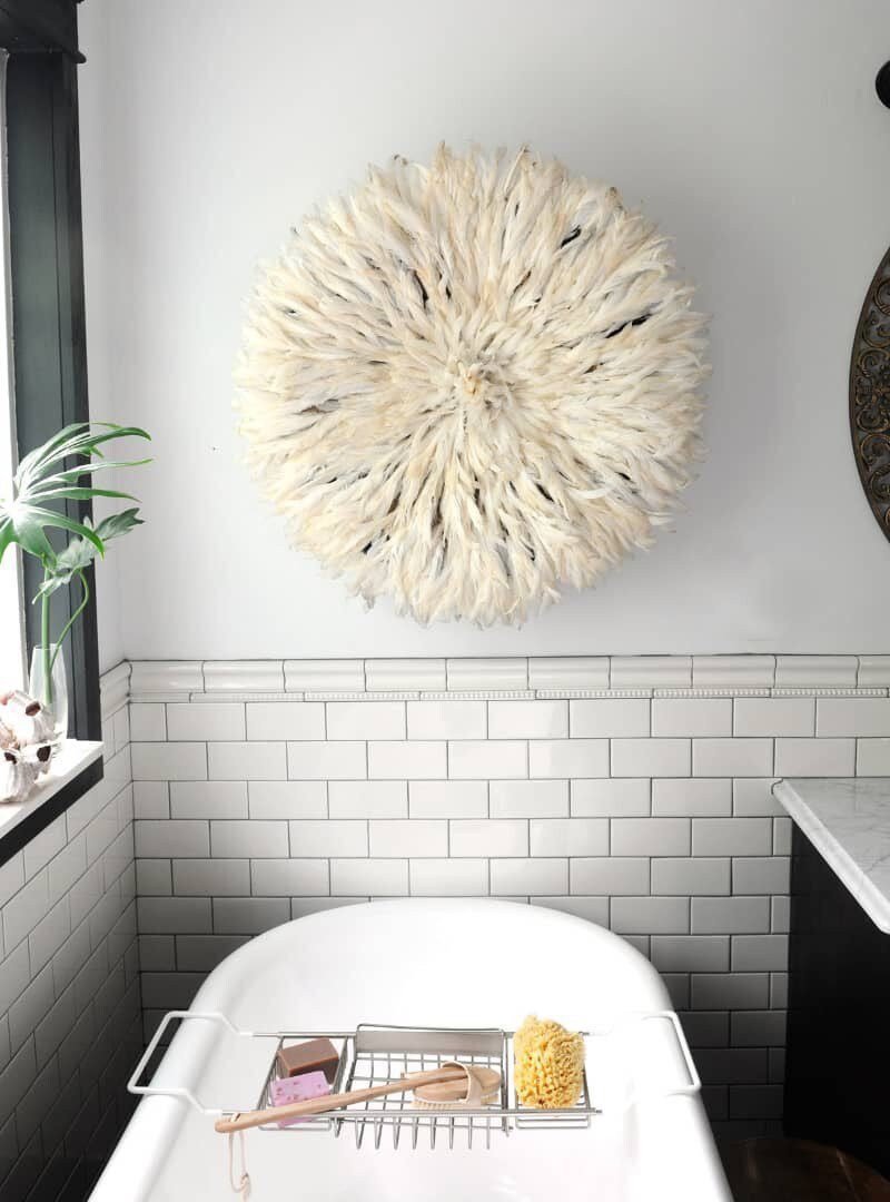 white/ cream/ ivory Juju hat - Image 7