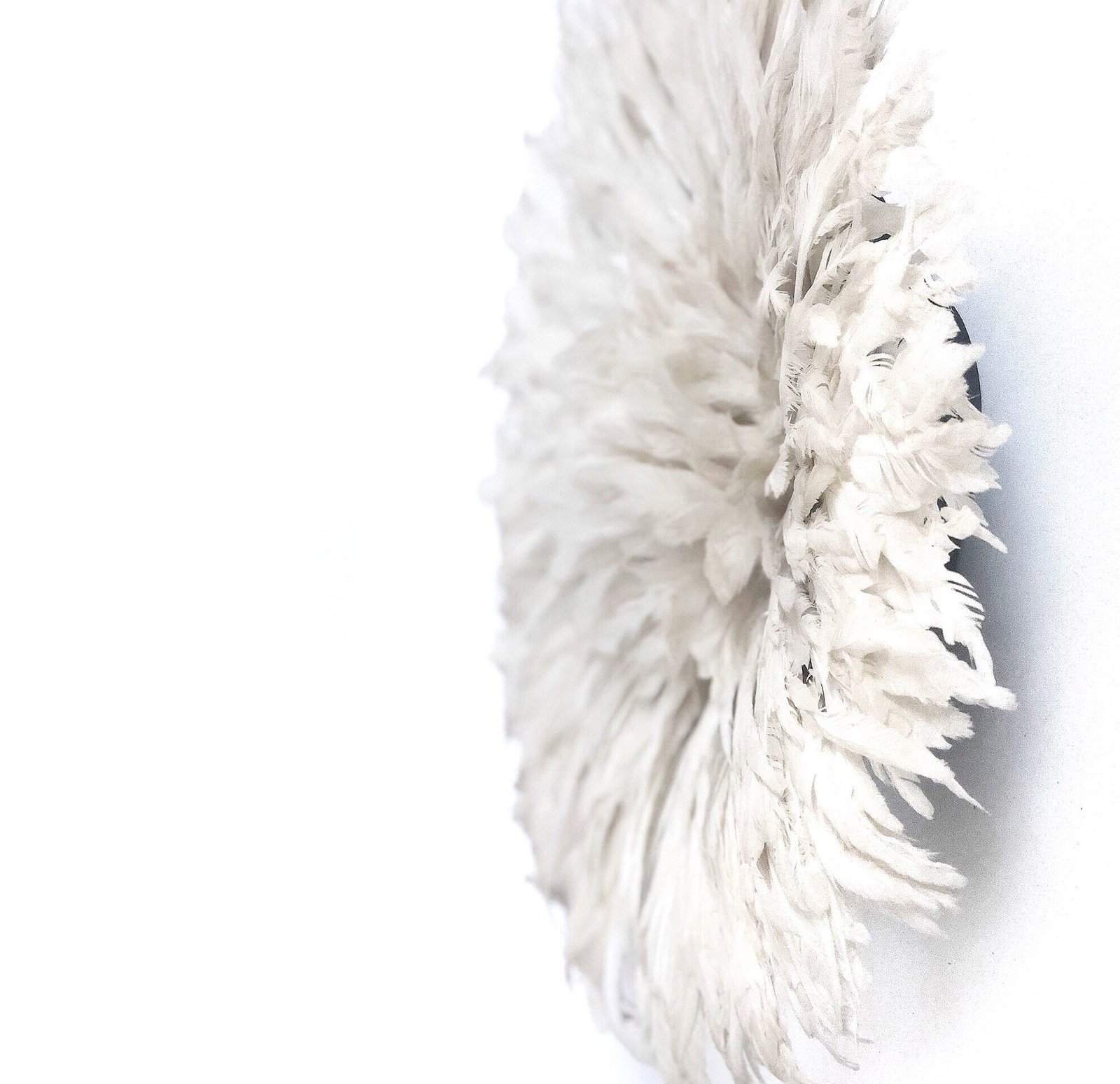 white/ cream/ ivory Juju hat - Image 5