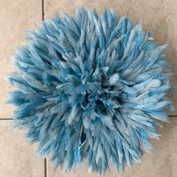 Silver Blue juju hat