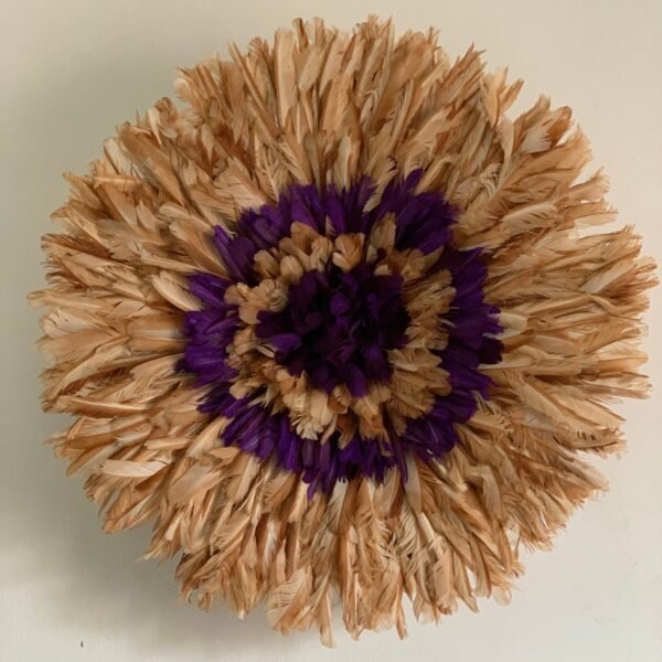 tan purple Juju hat