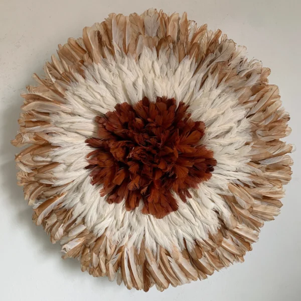 tan white rusty brown Juju hat