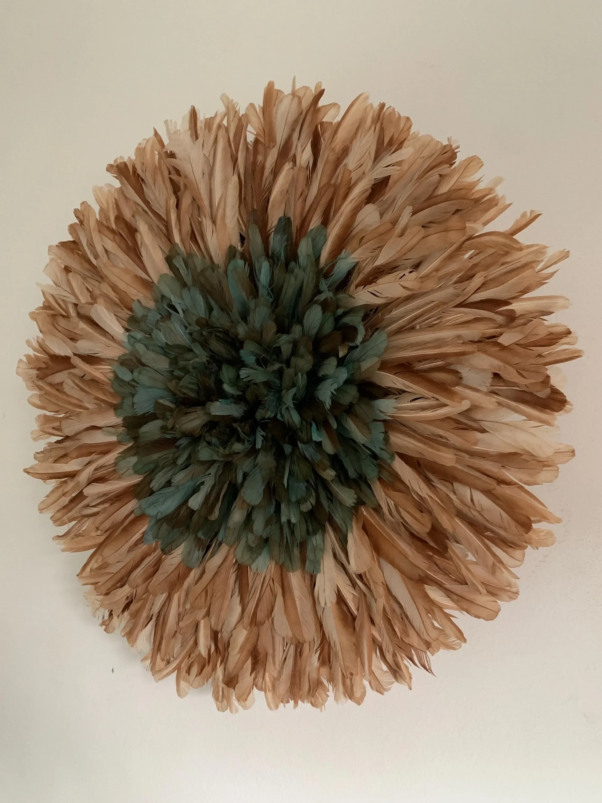 Petrol Green Tan Juju hat - Image 2