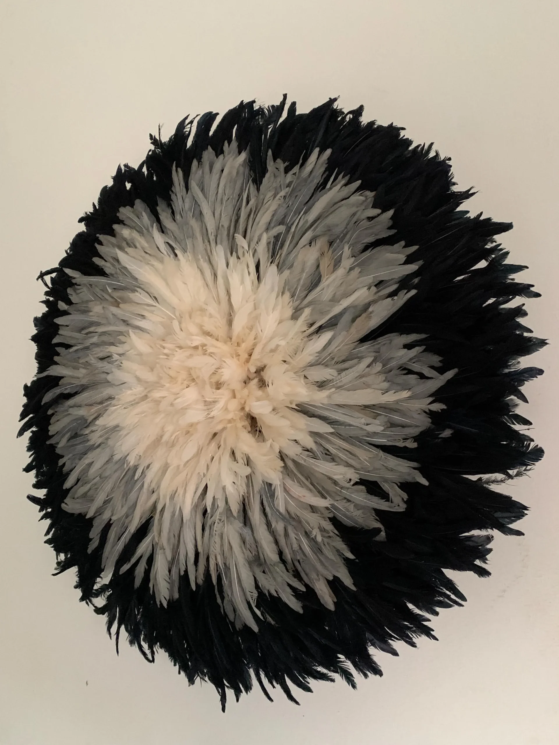 Black Grey Cream White Juju hat - Image 5