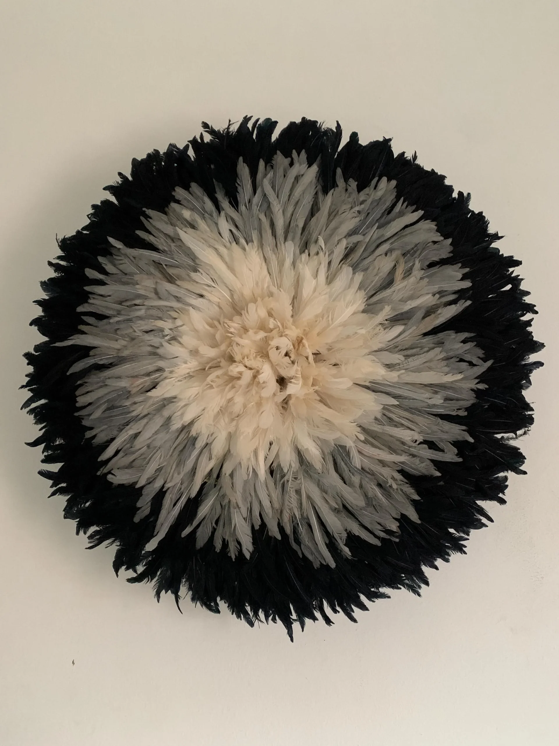 Black Grey Cream White Juju hat - Image 2