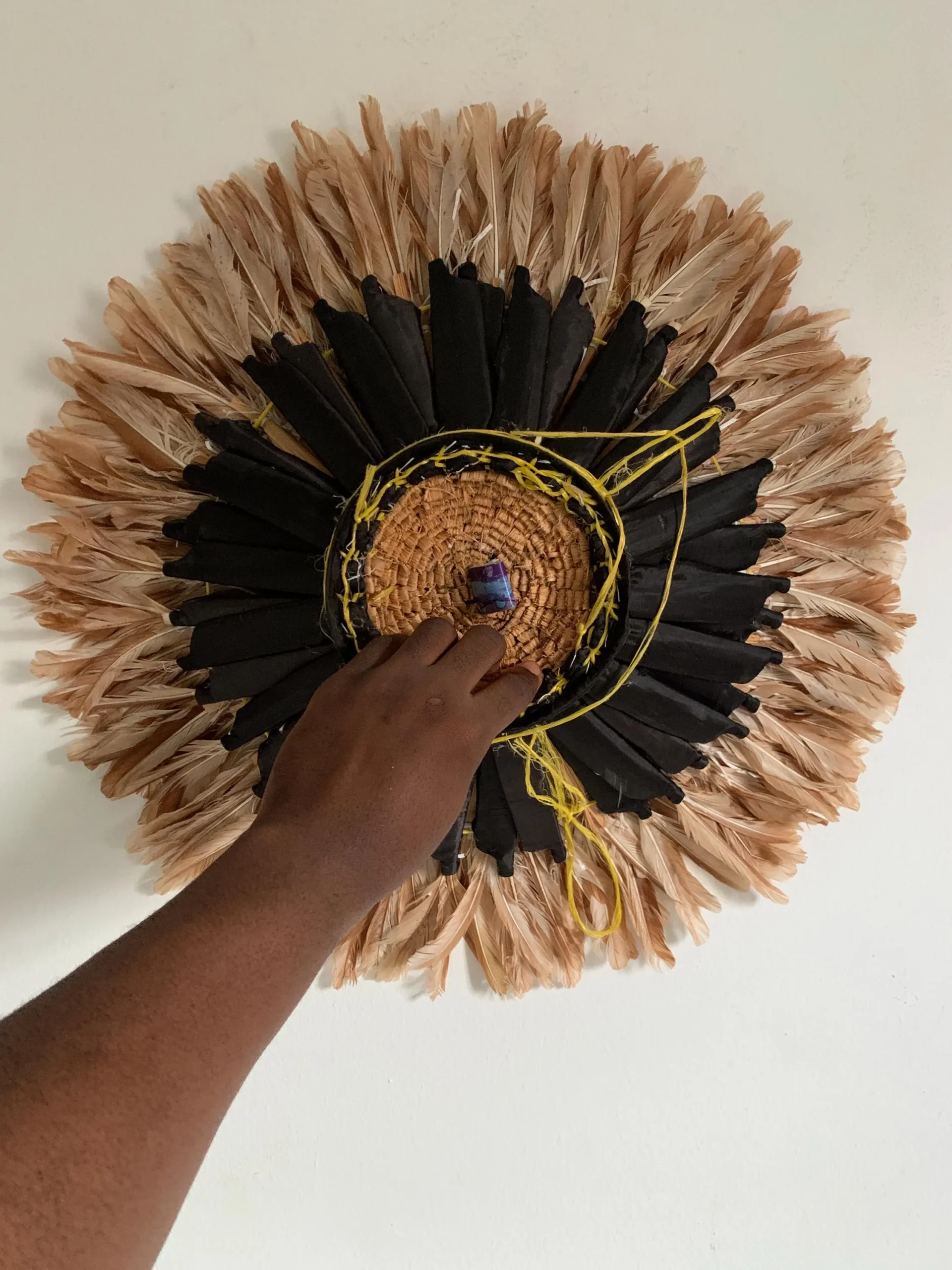 Petrol Green Tan Juju hat - Image 5