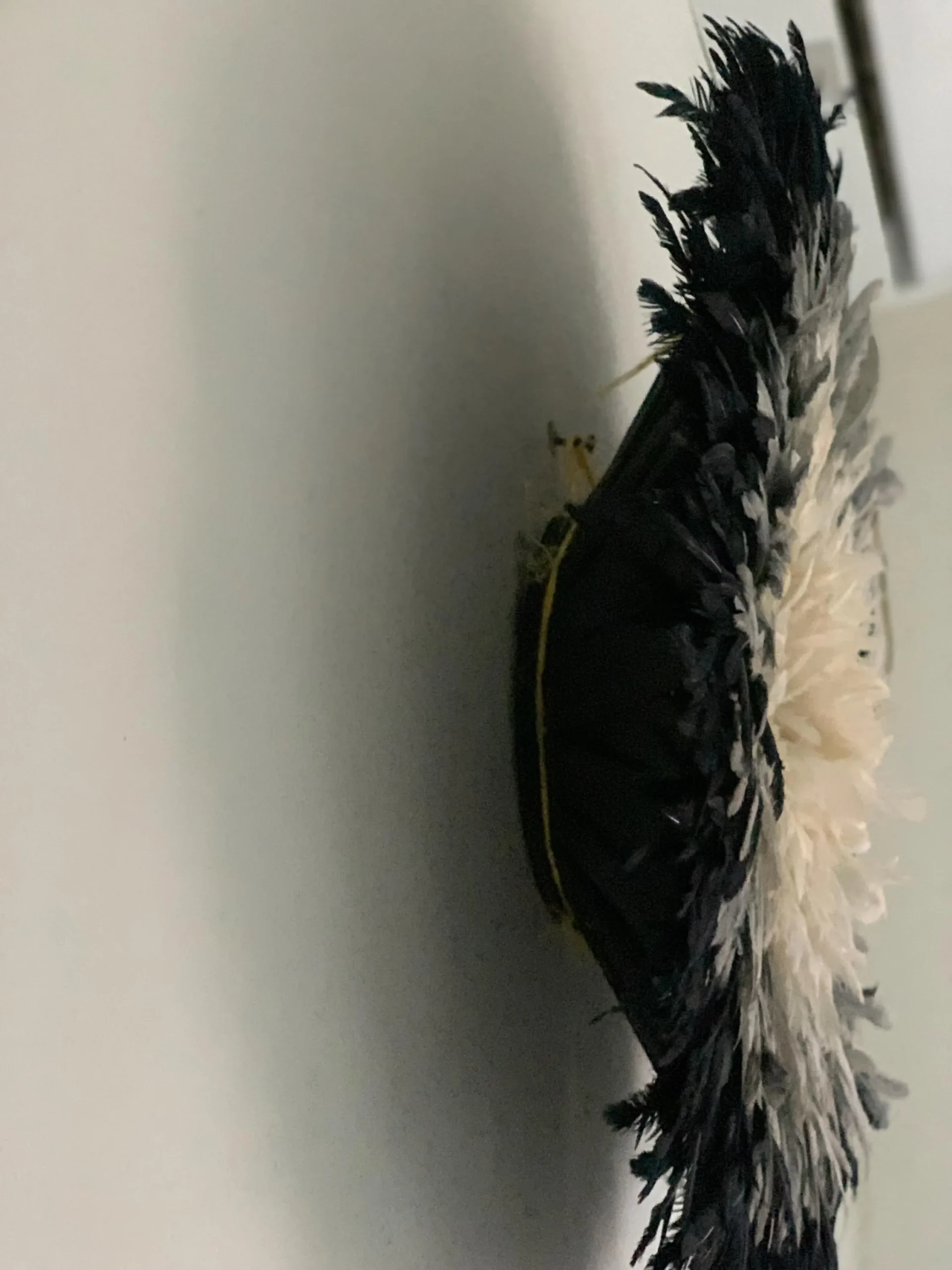 Black Grey Cream White Juju hat - Image 8