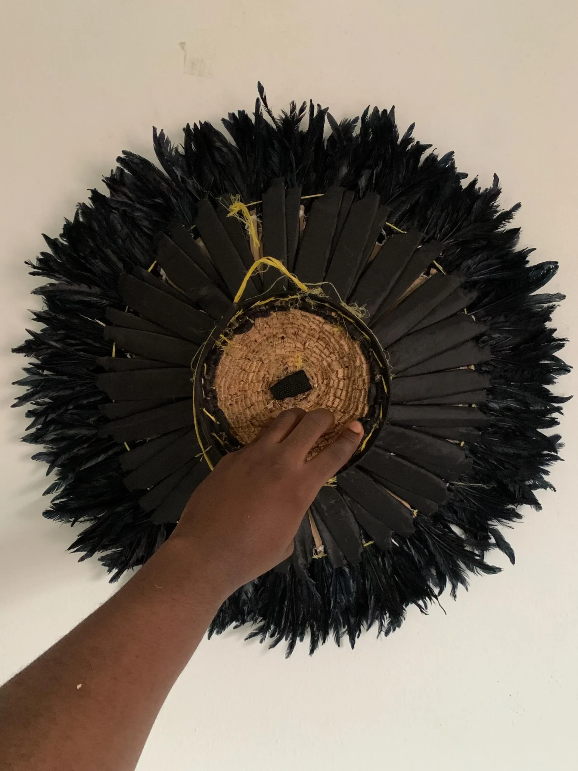 Black Grey Cream White Juju hat - Image 9