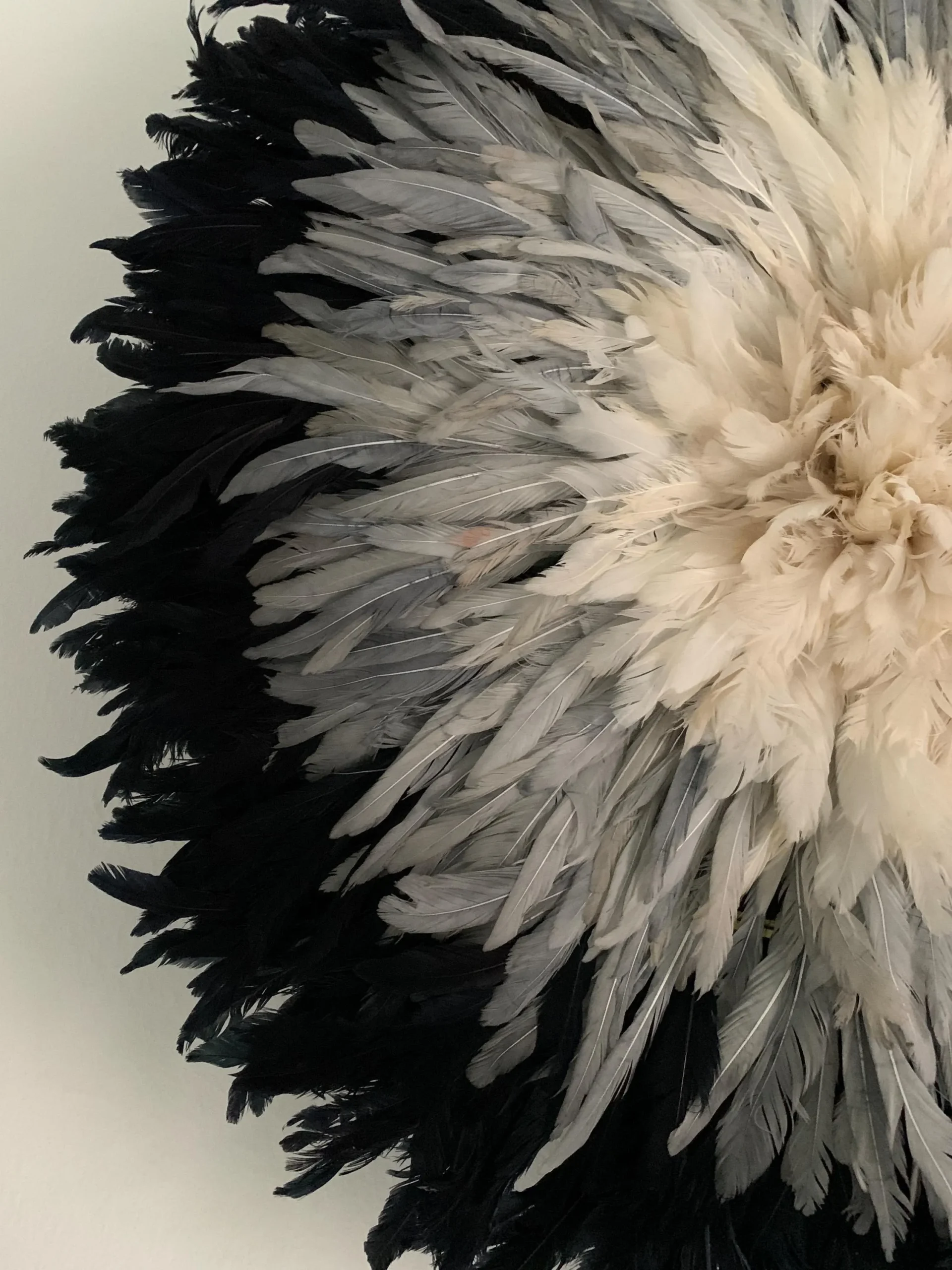 Black Grey Cream White Juju hat - Image 3