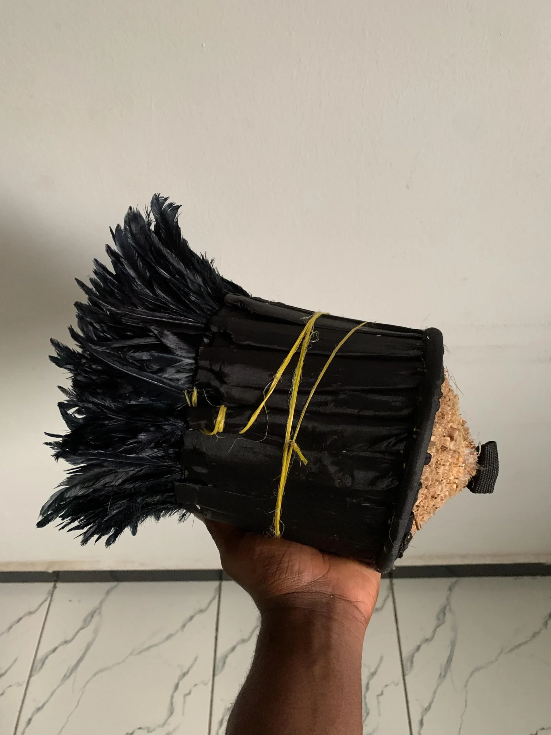 Black Grey Cream White Juju hat - Image 10