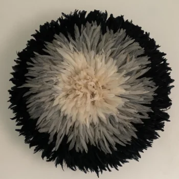 Black Grey Cream White Juju hat