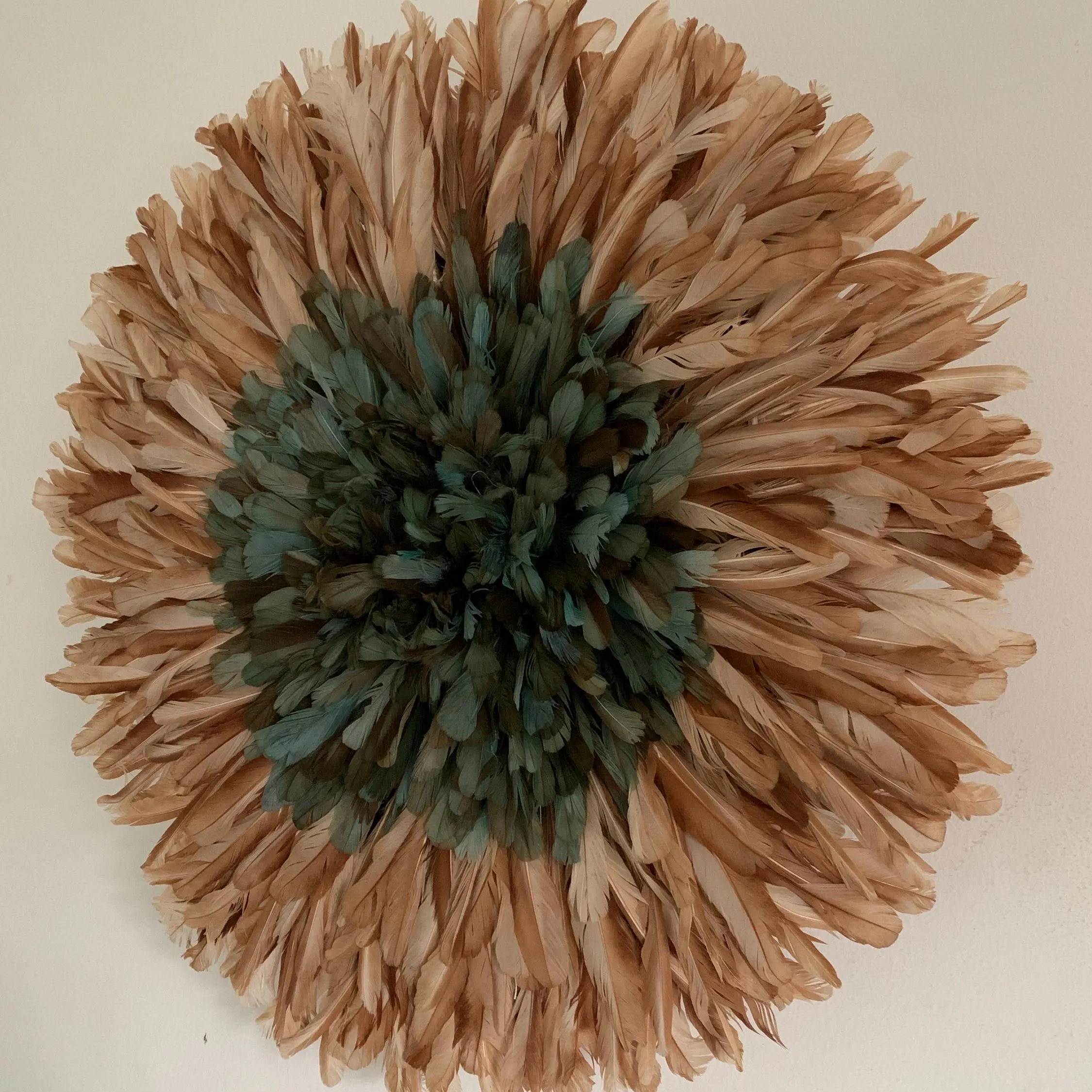 Petrol Green Tan Juju hat - Image 4