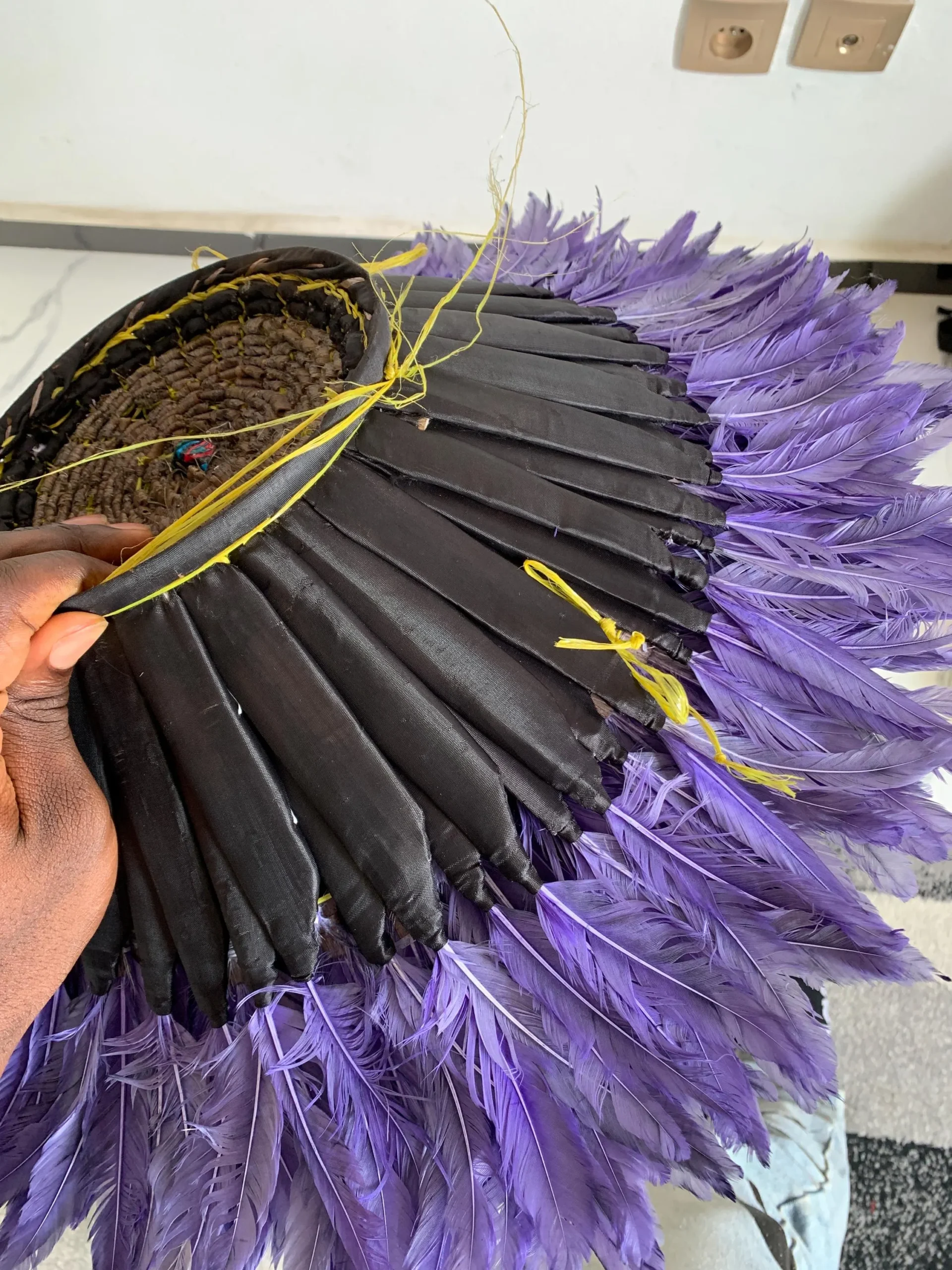 Purplish Gray juju hat - Image 6