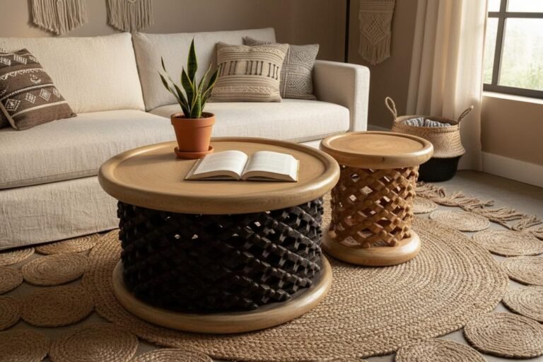 One Bamileke Stool = Instant Designer Home