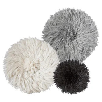 Juju hat trio white, gray and black
