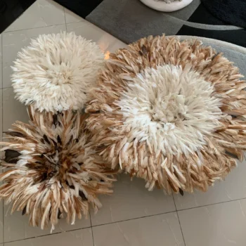 Juju hat set of 3 in Tan, Natural and white