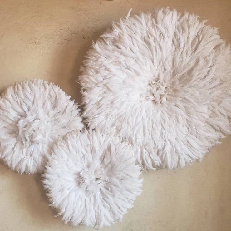 Juju hat set of 3 white\ivory