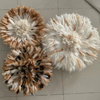 Juju hat set of 3 in white, Tan and Natural