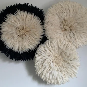 Juju hat set of 3 in white and black