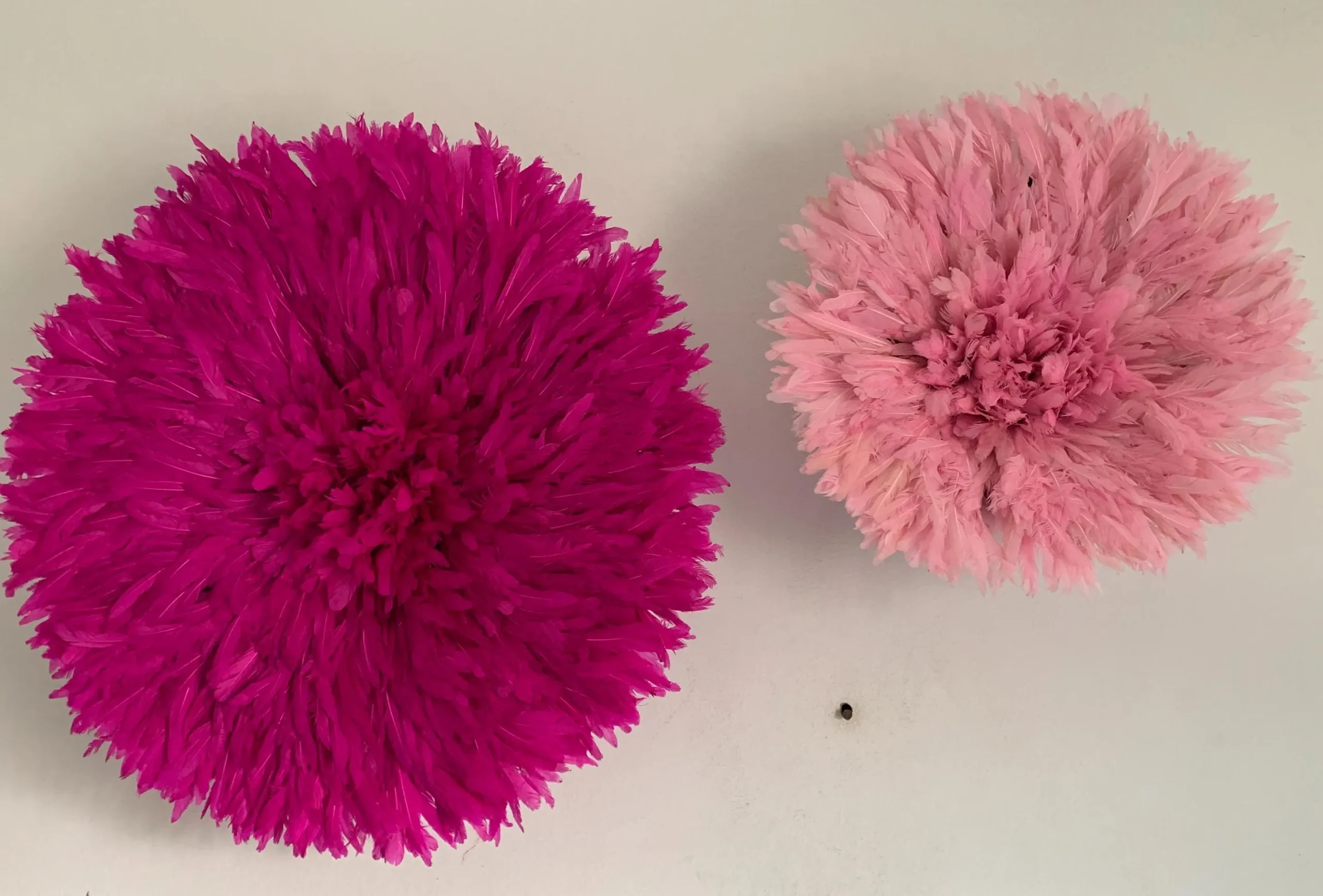 Juju hat set of fuchsia and light pink - Image 2