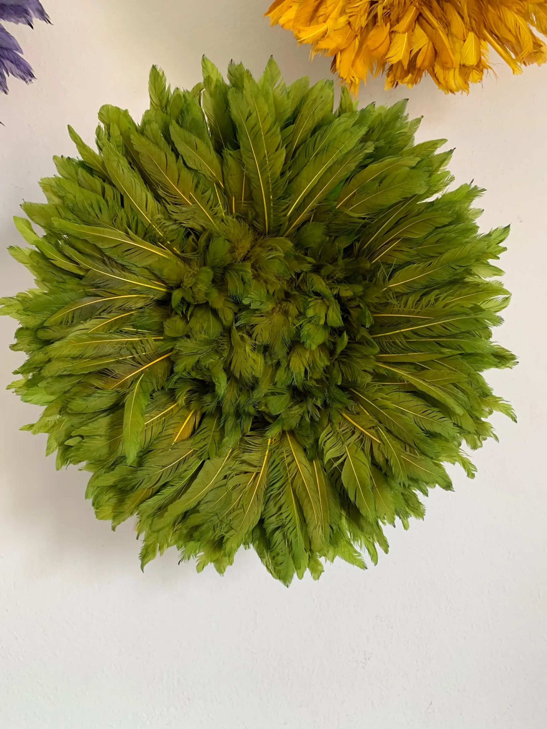 Juju hat set of 3 in purplish gray, olive green and mustard yellow - Image 6