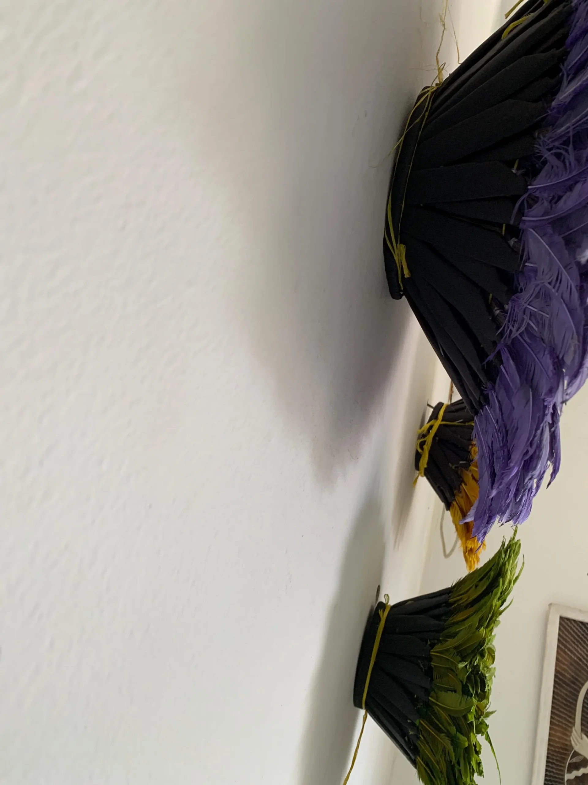 Juju hat set of 3 in purplish gray, olive green and mustard yellow - Image 8