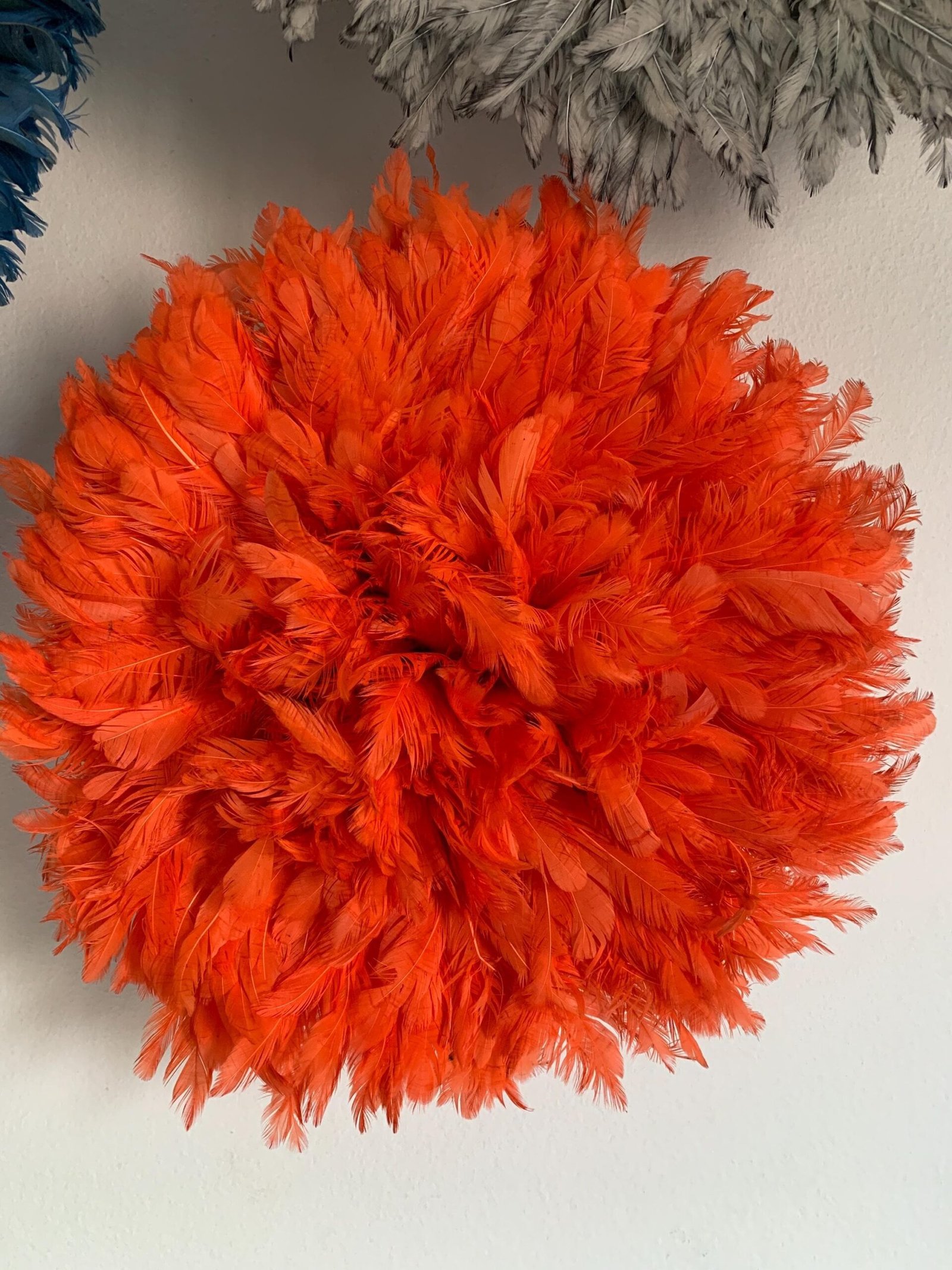 Juju hat set of 3 in Gasoline blue, orange and grey - Image 6